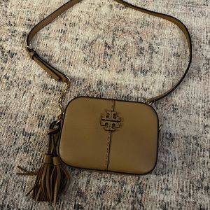Tory Burch McGraw Leather Camera Bag